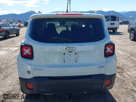2017 Jeep Renegade Altitude with VIN ZACCJBBBXHPF94865, listed as a IAAI auction lot 42058023 with 92,538 mi miles and . Bid and sale history available at DreamBid. Image 15.