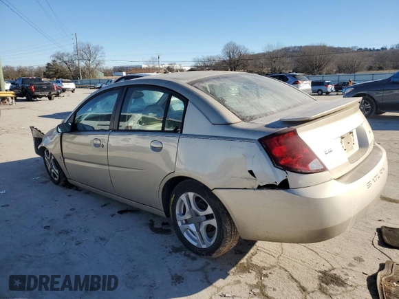 2004 Saturn ION ION 3 z VIN 1G8AL52F34Z111177, wystawiony jako Copart lot #89156645 z przebiegiem 135 233 mil mil oraz Czysty tytuł • Clean title. Historia ofert i sprzedaży dostępna na DreamBid. Obrazek 2.