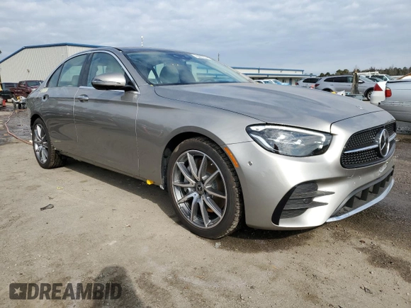 2023 Mercedes-Benz E 450 with VIN W1KZF5KB6PB185466, listed as a Copart auction lot 76940854 with 4,442 mi miles and Clean Title. Bid and sale history available at DreamBid. Image 4.