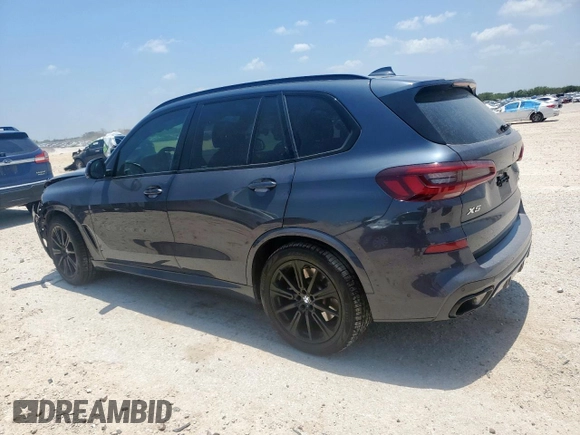 2021 BMW X5 xDrive40i z VIN 5UXCR6C01M9E82286, wystawiony jako Copart lot #60260035 z przebiegiem Nie podano mil oraz Szkoda całkowita • Salvage title. Historia ofert i sprzedaży dostępna na DreamBid. Obrazek 2.