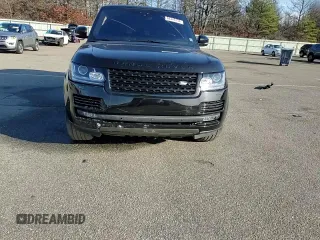 2017 Land Rover Range Rover with VIN SALGS5FE2HA322100, listed as a Copart auction lot 84340194 with 77,364 mi miles and Salvage title. Bid and sale history available at DreamBid. Image 12.