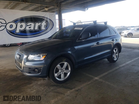2010 Audi Q5 Premium Plus with VIN WA1LKAFP2AA084815, listed as a Copart auction lot 57433245 with 140,855 mi miles and Salvage title. Bid and sale history available at DreamBid. Image 1.