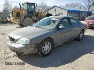 2003 Mercury Sable GS with VIN 1MEFM50UX3G634523, listed as a Copart auction lot 46871605 with 186,159 mi miles and Salvage Title. Bid and sale history available at DreamBid. Image 1.