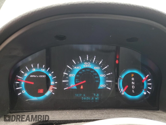 2011 Ford Fusion SE with VIN 3FAHP0HA1BR345896, listed as a Copart auction lot 50799955 with 54,656 mi miles and Salvage Title. Bid and sale history available at carsss.com. Image 9.