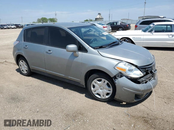 2011 Nissan Versa S with VIN 3N1BC1CPXBL376616, listed as a Copart auction lot 59324665 with 69,801 mi miles and Salvage title. Bid and sale history available at DreamBid. Image 4.