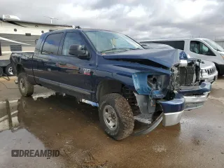 2008 Dodge Ram 2500 Laramie with VIN 3D7KS29A68G120554, listed as a Copart auction lot 77974104 with 234,851 mi miles and Salvage Title. Bid and sale history available at carsss.com. Image 4.