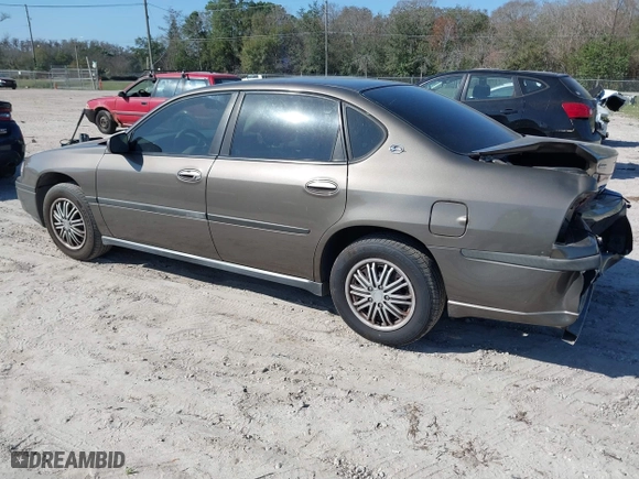 2003 Chevrolet Impala with VIN 2G1WF52E739420856, listed as a IAAI auction lot 41589917 with 108,041 mi miles. Bid and sale history available at carsss.com. Image 3.