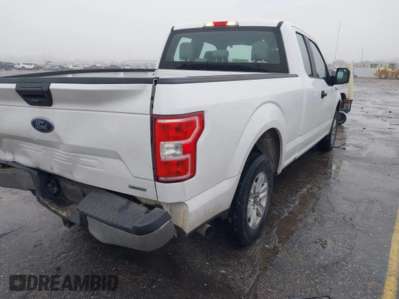 2020 Ford F-150 XL with VIN 1FTEX1CP0LKF44121, listed as a IAAI auction lot 41463875 with 75,264 mi miles and . Bid and sale history available at DreamBid. Image 4.