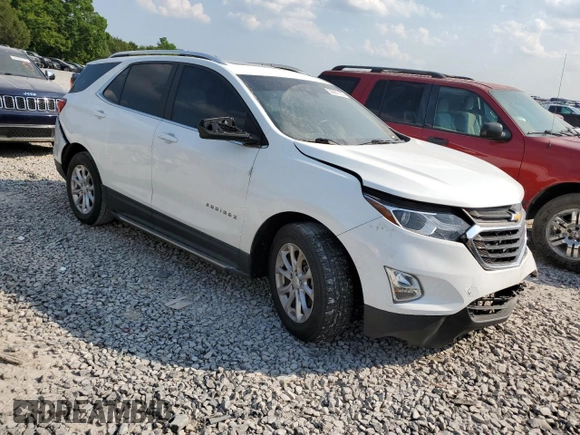 2021 Chevrolet Equinox LT with VIN 3GNAXKEVXMS153913, listed as a Copart auction lot 58961185 with 97,711 mi miles and Salvage title. Bid and sale history available at DreamBid. Image 4.