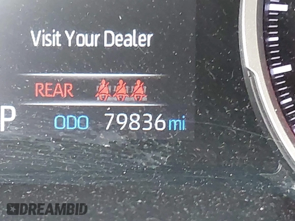 2020 Toyota RAV4 XLE with VIN 2T3P1RFV6LC123919, listed as a IAAI auction lot 42009458 with 79,836 mi miles. Bid and sale history available at carsss.com. Image 15.