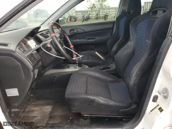 2005 Mitsubishi Lancer Evolution VIII with VIN JA3AH86D45U028033, listed as a Copart auction lot 74323774 with 204,046 mi miles and Salvage Title. Bid and sale history available at carsss.com. Image 7.