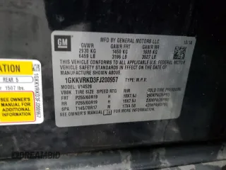 2015 GMC Acadia SLT with VIN 1GKKVRKD3FJ200957, listed as a Copart auction lot 52940115 with 151,040 mi miles and Salvage Title. Bid and sale history available at carsss.com. Image 15.