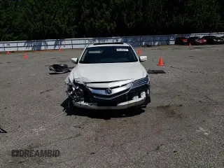 2018 Acura ILX Special Edition with VIN 19UDE2F45JA008049, listed as a Copart auction lot 59129645 with 46,166 mi miles and Salvage title. Bid and sale history available at DreamBid. Image 14.