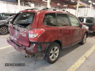 2014 Subaru Forester Premium z VIN JF2SJAEC1EH555726, wystawiony jako IAAI lot #41680381 z przebiegiem 85 528 mil mil oraz . Historia ofert i sprzedaży dostępna na DreamBid. Obrazek 4.