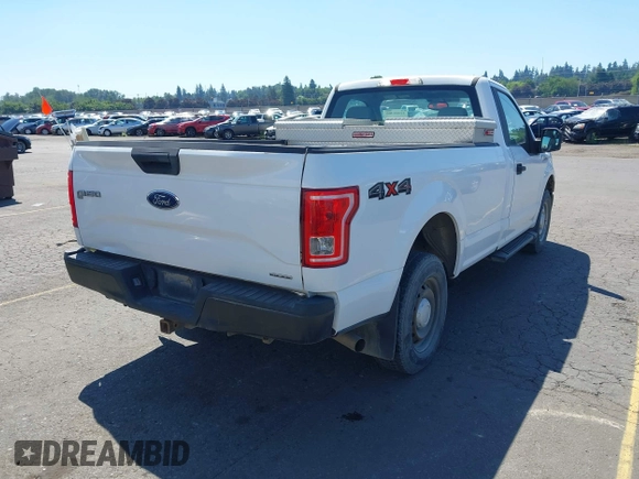 2016 Ford F-150 XL with VIN 1FTNF1EF5GKD97047, listed as a IAAI auction lot 42441306 with 150,994 mi miles and . Bid and sale history available at DreamBid. Image 4.