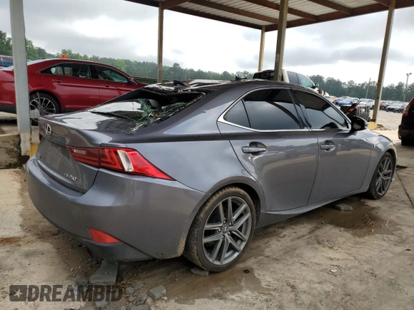 2014 Lexus IS 250 with VIN JTHBF1D2XE5031046, listed as a Copart auction lot 56917745 with 187,208 mi miles and Salvage title. Bid and sale history available at DreamBid. Image 3.