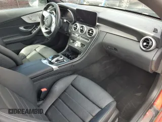 2021 Mercedes-Benz C 300 with VIN W1KWK8DB4MG068481, listed as a Copart auction lot 74023024 with Not Provided miles and Salvage Title. Bid and sale history available at DreamBid. Image 8.