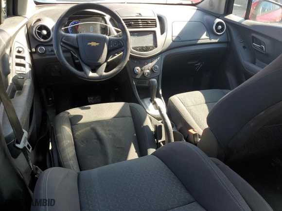 2015 Chevrolet Trax LS with VIN KL7CJPSBXFB107035, listed as a Copart auction lot 50321025 with 94,011 mi miles and Clean Title. Bid and sale history available at carsss.com. Image 8.