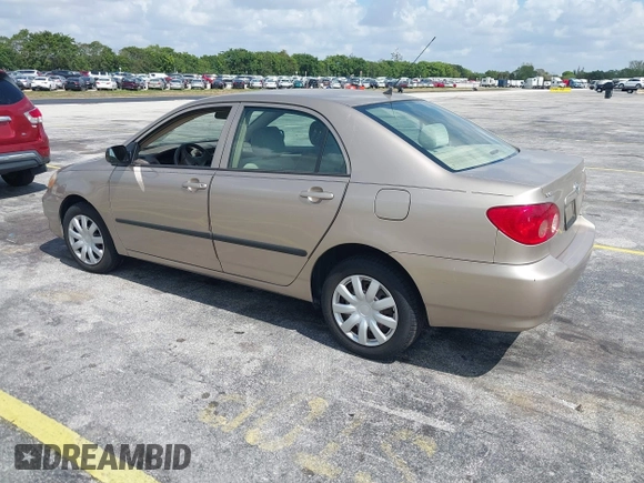 2005 Toyota Corolla CE with VIN 1NXBR32E15Z560436, listed as a IAAI auction lot 42140160 with 103,949 mi miles and . Bid and sale history available at DreamBid. Image 3.