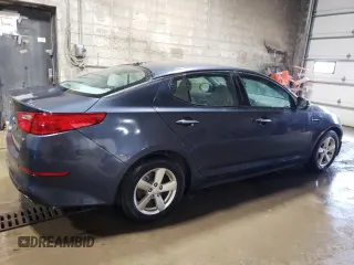 2015 Kia Optima LX with VIN KNAGM4A73F5613177, listed as a Copart auction lot 72844074 with 57,980 mi miles and Clean Title. Bid and sale history available at DreamBid. Image 3.