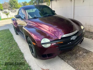 2004 Chevrolet SSR LS with VIN 1GCES14P84B112634, listed as a Copart auction lot 45095575 with 46,973 mi miles and Clean Title. Bid and sale history available at DreamBid. Image 1.