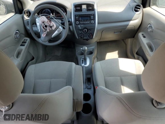 2016 Nissan Versa S with VIN 3N1CN7AP0GL803412, listed as a Copart auction lot 64677645 with 96,788 mi miles and Salvage title. Bid and sale history available at DreamBid. Image 8.