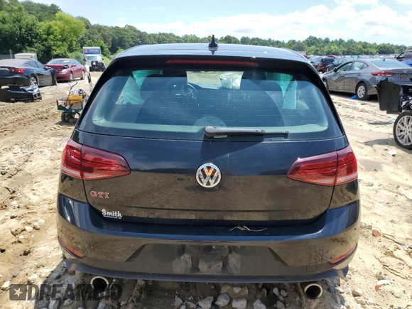 2020 Volkswagen GTI S with VIN 3VW6T7AUXLM005006, listed as a Copart auction lot 64159094 with 38,517 mi miles and Salvage Title. Bid and sale history available at DreamBid. Image 6.