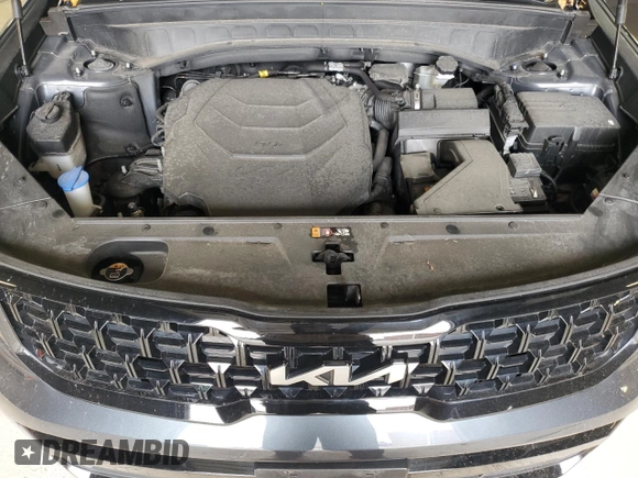 2024 Kia Telluride EX with VIN 5XYP3DGC5RG463482, listed as a Copart auction lot 50538495 with 28,669 mi miles and Salvage Title. Bid and sale history available at carsss.com. Image 12.