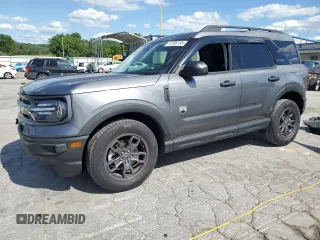 2021 Ford Bronco Sport Big Bend with VIN 3FMCR9B69MRB22110, listed as a Copart auction lot 57356155 with 36,669 mi miles and Salvage title. Bid and sale history available at DreamBid. Image 1.