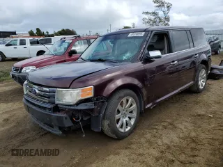 2011 Ford Flex Limited with VIN 2FMGK5DC8BBD08749, listed as a Copart auction lot 49350695 with 126,317 mi miles and Salvage Title. Bid and sale history available at carsss.com. Image 1.