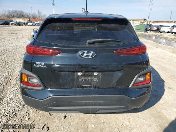 2020 Hyundai Kona SE with VIN KM8K12AA8LU404276, listed as a Copart auction lot 47434905 with 50,034 mi miles and Salvage Title. Bid and sale history available at carsss.com. Image 6.