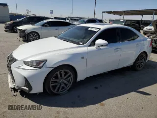 2019 Lexus IS with VIN JTHC81D29K5034398, listed as a Copart auction lot 48011745 with 41,916 mi miles and Salvage Title. Bid and sale history available at carsss.com. Image 1.