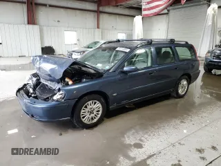 2005 Volvo V70 with VIN YV1SW612752486189, listed as a Copart auction lot 89234885 with 0 mi miles and Salvage Title. Bid and sale history available at carsss.com. Image 1.