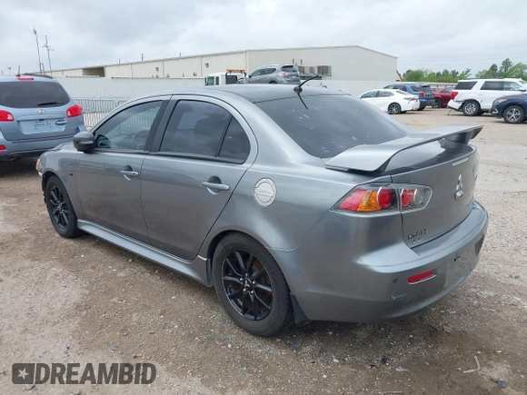 2017 Mitsubishi Lancer ES with VIN JA32U2FUXHU013182, listed as a IAAI auction lot 41894469 with 108,796 mi miles and . Bid and sale history available at DreamBid. Image 3.