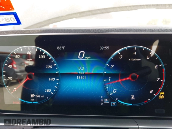 2022 Mercedes-Benz GLE 350 z VIN 4JGFB4JB3NA770590, wystawiony jako IAAI lot #42264537 z przebiegiem 18 351 mil mil oraz . Historia ofert i sprzedaży dostępna na DreamBid. Obrazek 7.