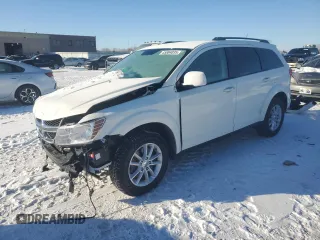 2014 Dodge Journey SXT with VIN 3C4PDCBGXET149847, listed as a Copart auction lot 45884035 with 131,121 mi miles and Salvage Title. Bid and sale history available at carsss.com. Image 1.