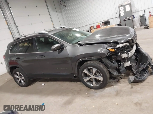 2019 Jeep Cherokee Limited with VIN 1C4PJMDN9KD207393, listed as a IAAI auction lot 41869899 with 71,245 mi miles. Bid and sale history available at carsss.com. Image 13.