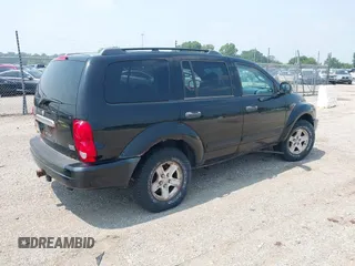 2005 Dodge Durango SLT with VIN 1D4HB48D35F576037, listed as a IAAI auction lot 42873937 with 238,266 mi miles and . Bid and sale history available at DreamBid. Image 4.