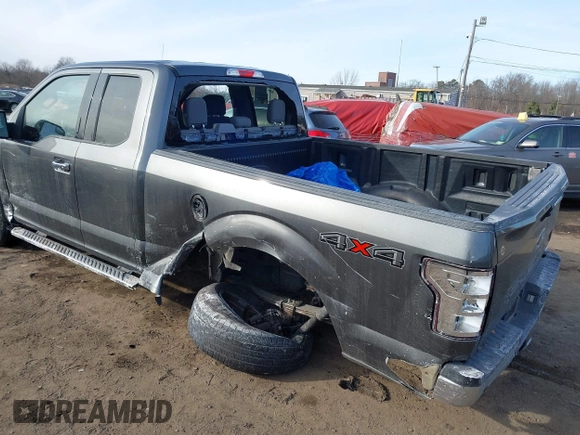 2018 Ford F-150 XL with VIN 1FTEX1EP7JFA75693, listed as a IAAI auction lot 41308249 with 75,747 mi miles and . Bid and sale history available at DreamBid. Image 6.