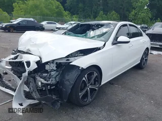 2024 Mercedes-Benz C 300 with VIN W1KAF4GB8RR164807, listed as a IAAI auction lot 42347990 with Not provided miles and . Bid and sale history available at DreamBid. Image 2.