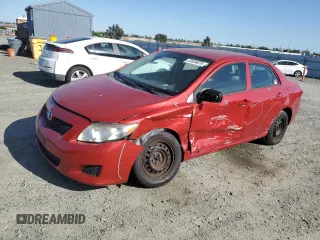 2010 Toyota Corolla with VIN 1NXBU4EE4AZ379163, listed as a Copart auction lot 51634675 with 167,060 mi miles and Salvage title. Bid and sale history available at DreamBid. Image 1.