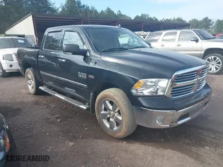 2015 Ram 1500 Big Horn with VIN 3C6RR7LT9FG560252, listed as a IAAI auction lot 41704377 with 123,297 mi miles. Bid and sale history available at carsss.com. Image 1.