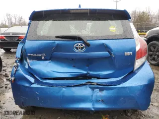 2015 Toyota Prius c One with VIN JTDKDTB32F1580909, listed as a Copart auction lot 48110865 with 165,771 mi miles and Salvage Title. Bid and sale history available at carsss.com. Image 6.