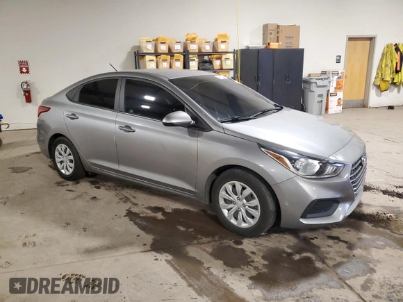 2021 Hyundai Accent SE with VIN 3KPC24A69ME143978, listed as a Copart auction lot 80435344 with 36,361 mi miles and Salvage Title. Bid and sale history available at carsss.com. Image 4.