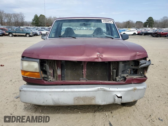 1996 Ford F-150 z VIN 1FTEF15YXTLB80311, wystawiony jako Copart lot #47094675 z przebiegiem 230 466 mil mil oraz Szkoda całkowita • Salvage title. Historia ofert i sprzedaży dostępna na DreamBid. Obrazek 5.