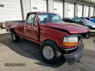 1996 Ford F-150 Special with VIN 1FTEF15Y4TLB74701, listed as a Copart auction lot 47565635 with 182,204 mi miles and Salvage Title. Bid and sale history available at carsss.com. Image 4.