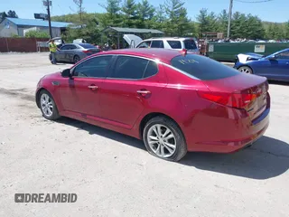 2013 Kia Optima EX with VIN 5XXGN4A70DG161424, listed as a IAAI auction lot 42084131 with 248,358 mi miles. Bid and sale history available at carsss.com. Image 3.