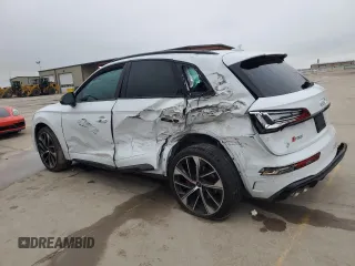 2024 Audi SQ5 Premium Plus with VIN WA1B4AFYXR2010353, listed as a Copart auction lot 73026334 with 8,176 mi miles and Salvage Title. Bid and sale history available at DreamBid. Image 2.
