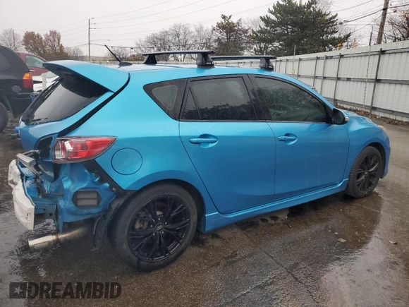 2010 Mazda 3 Mazdaspeed3 Sport with VIN JM1BL1H3XA1205809, listed as a Copart auction lot 80446834 with 103,872 mi miles and Salvage Title. Bid and sale history available at DreamBid. Image 3.
