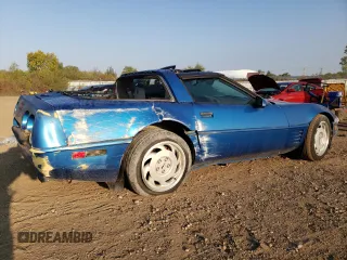 1992 Chevrolet Corvette with VIN 1G1YY23P5N5103935, listed as a Copart auction lot 71301524 with 108,774 mi miles and Salvage Title. Bid and sale history available at carsss.com. Image 3.